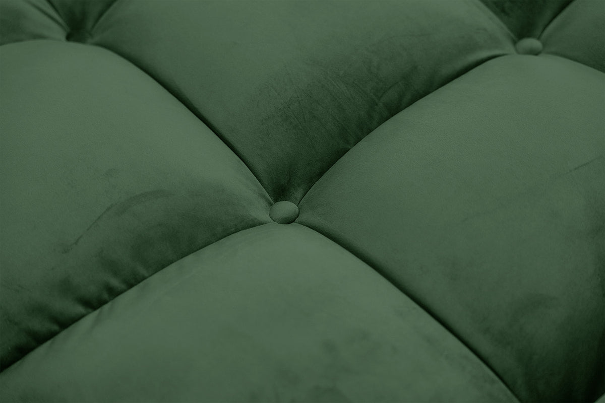 KAWOLA Big Sofa VIVIEN Velvet smaragd