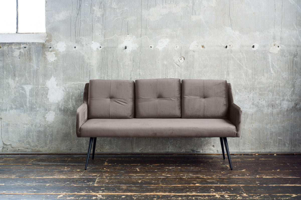 KAWOLA Esszimmerbank PIRI Velvet taupe