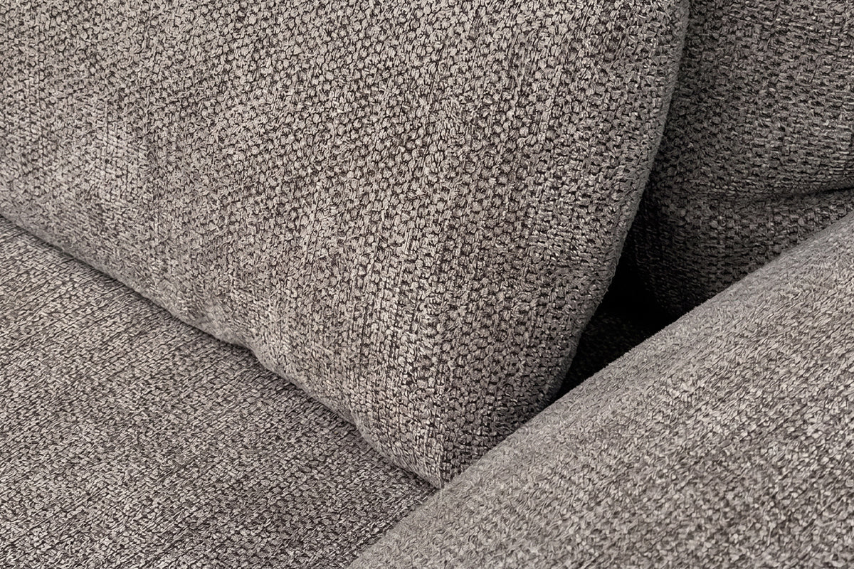 KAWOLA Funktionssofa HOLLY 2-Sitzer Stoff grau