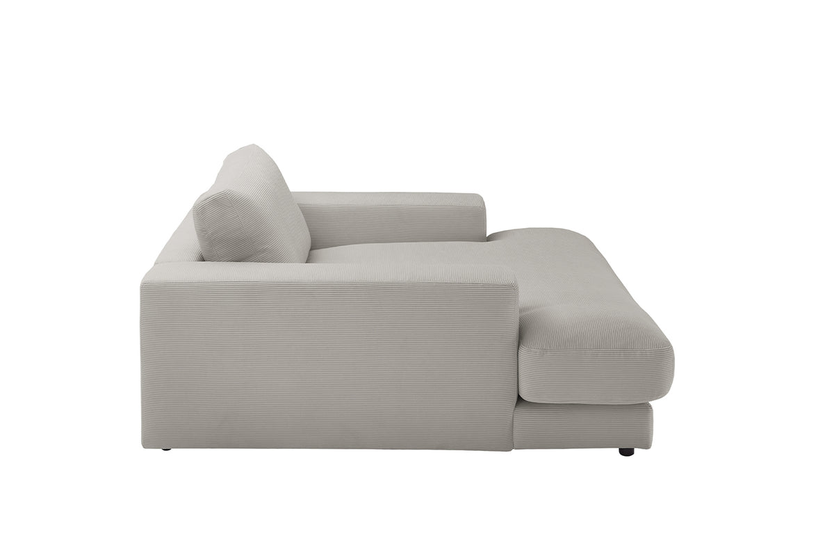 KAWOLA Longseat MADELINE Feincord grau