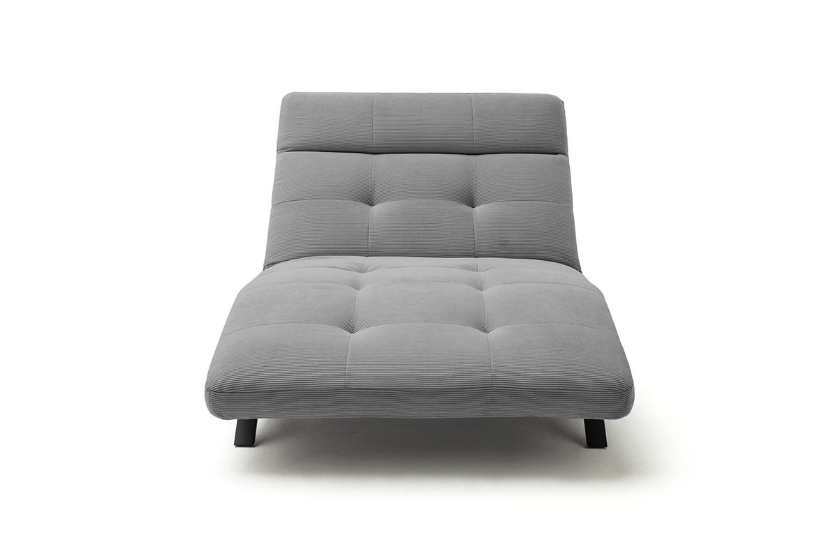 KAWOLA Relaxliege AMERIVA motorisch Maxi Feincord grau
