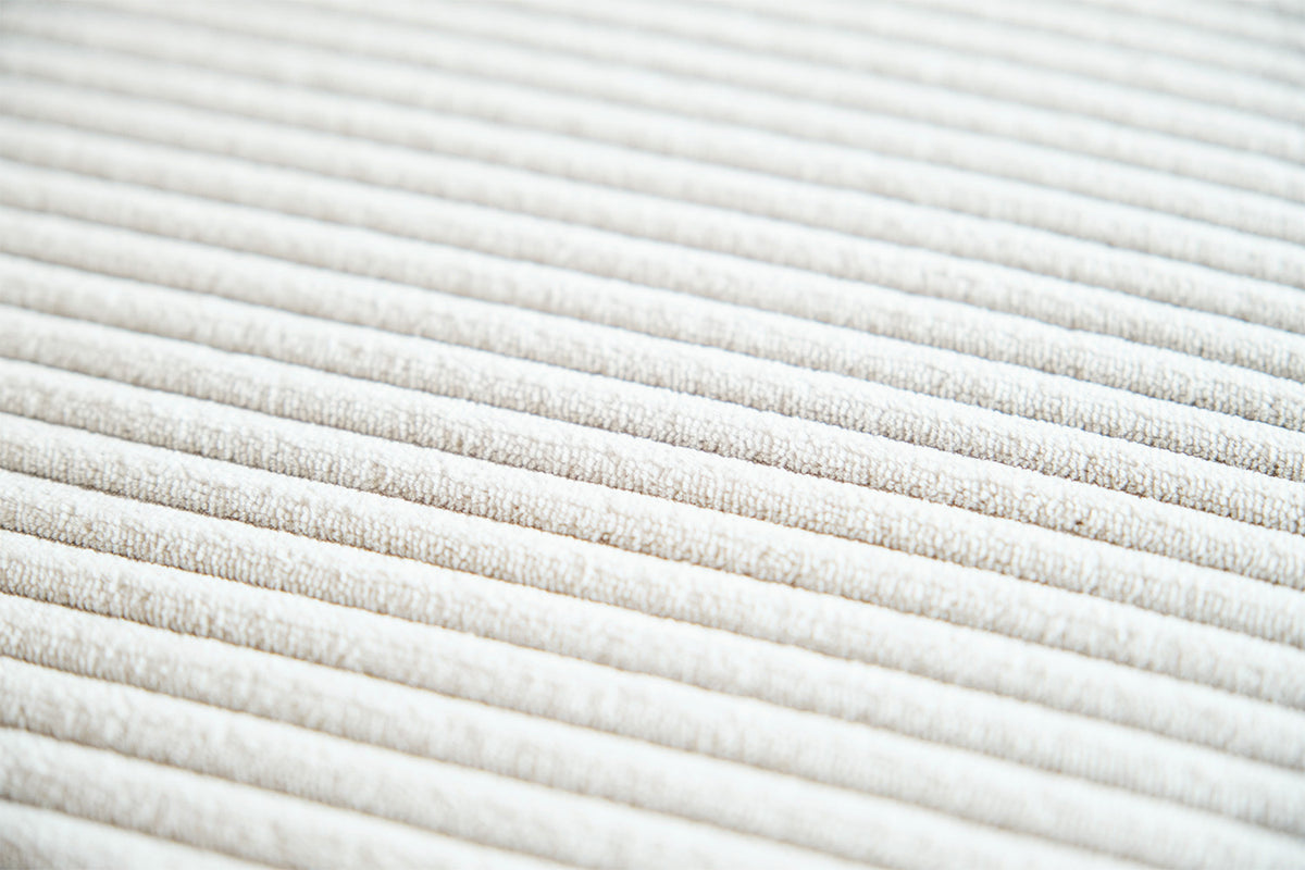 KAWOLA Rückenkissen WIOLO SOFT Cord cremeweiß