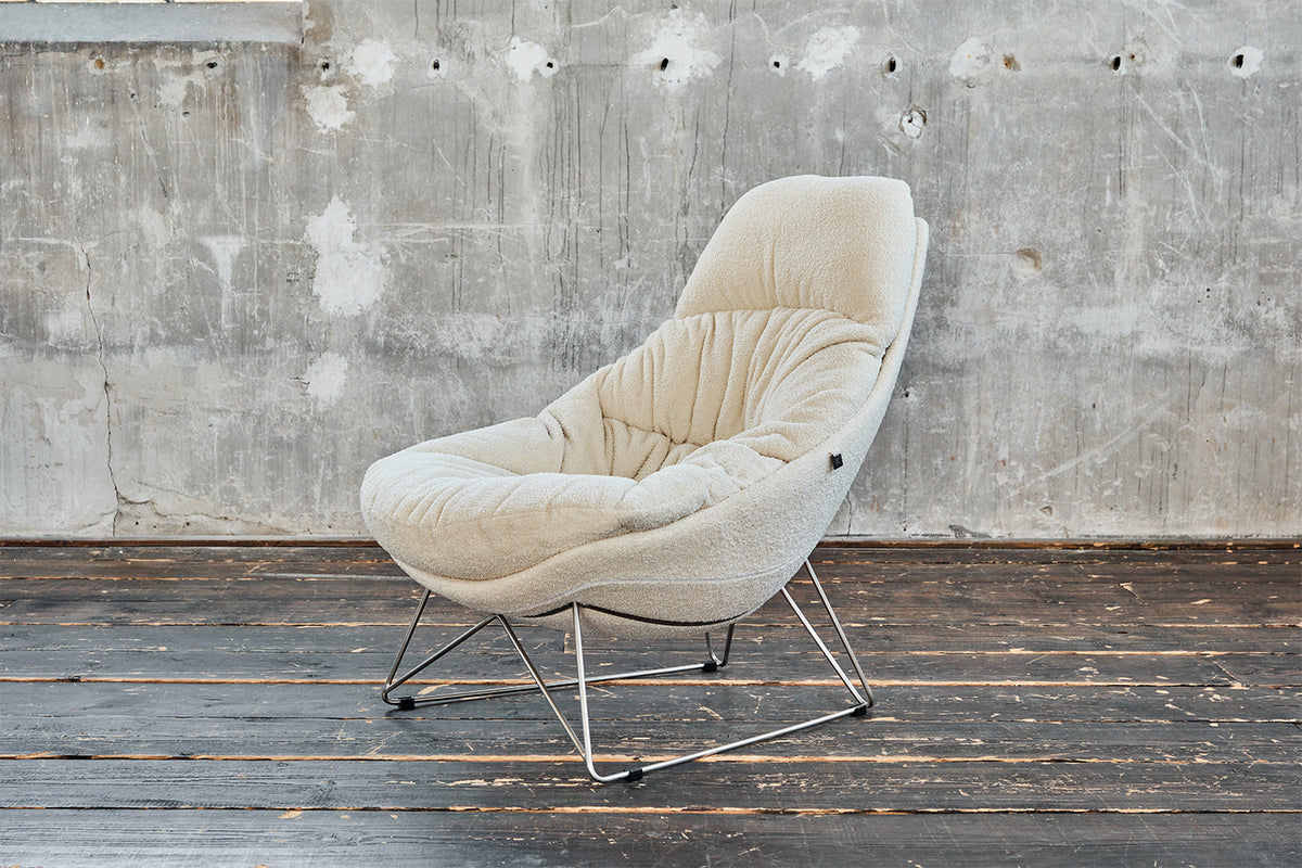 KAWOLA Sessel AVON Relaxsessel Stoff beige