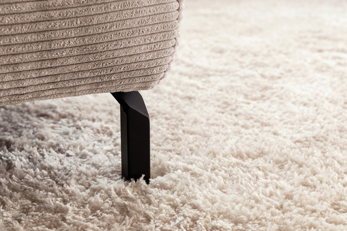 KAWOLA Sofa DELIA Ecksofa Cord taupe