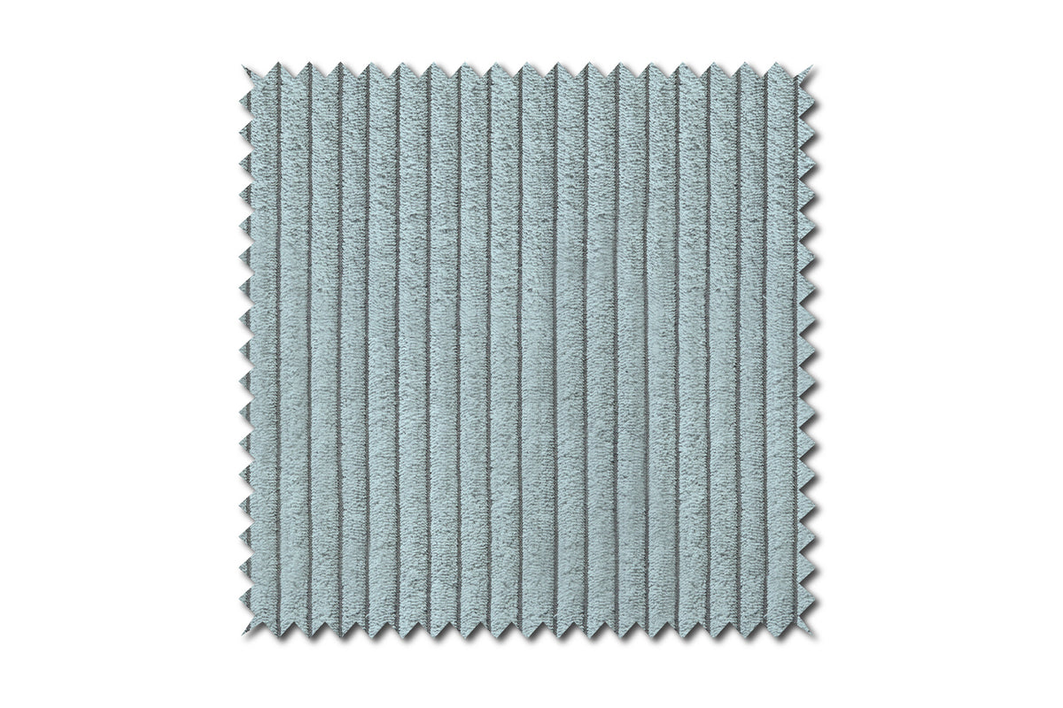 KAWOLA Stoffmuster Cord hellblau