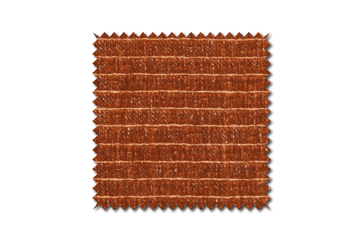 KAWOLA Stoffmuster Cord Vintage rostbraun