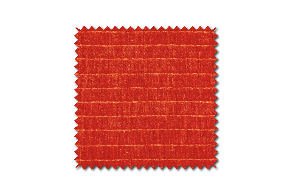 KAWOLA Stoffmuster Cord Vintage rot