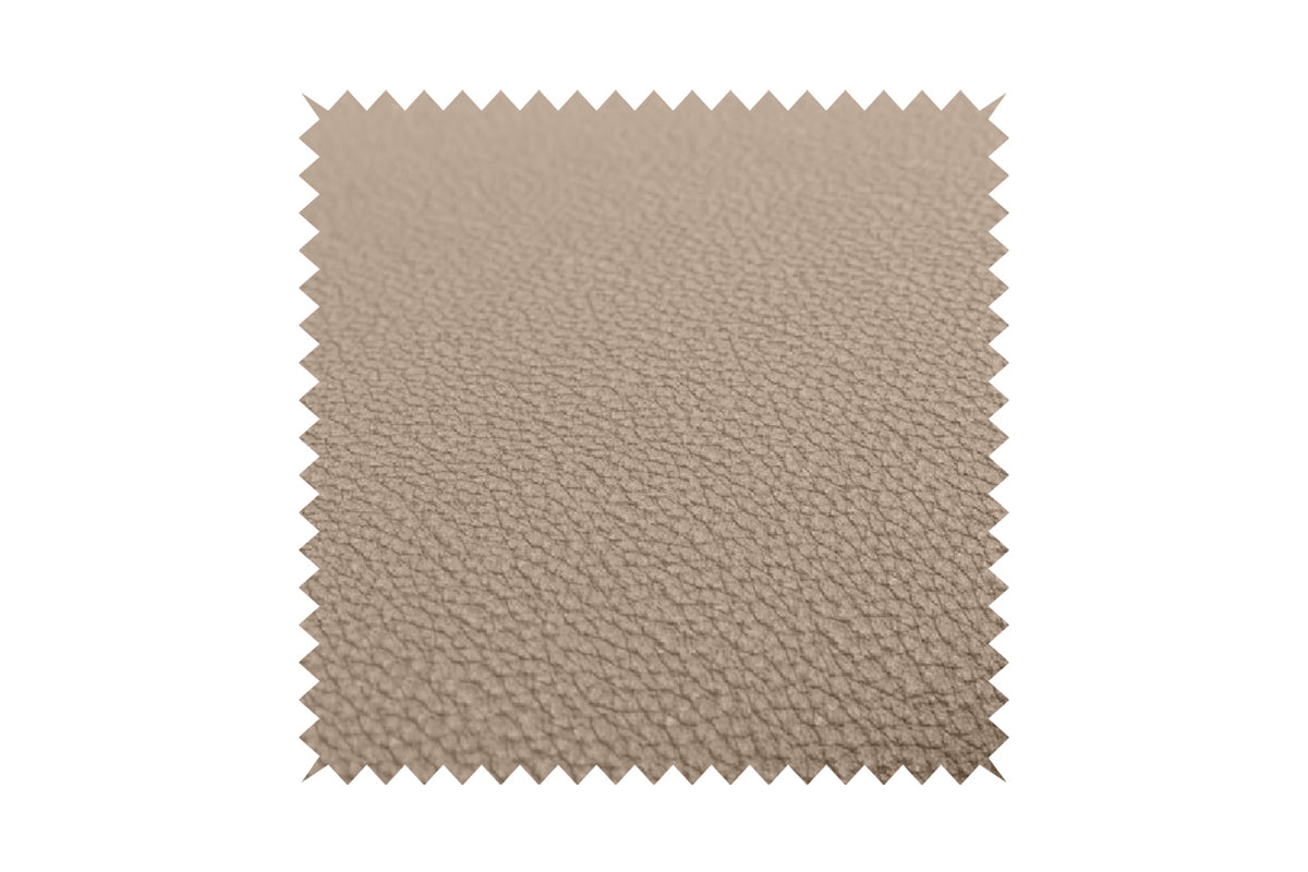 KAWOLA Stoffmuster Leder taupe