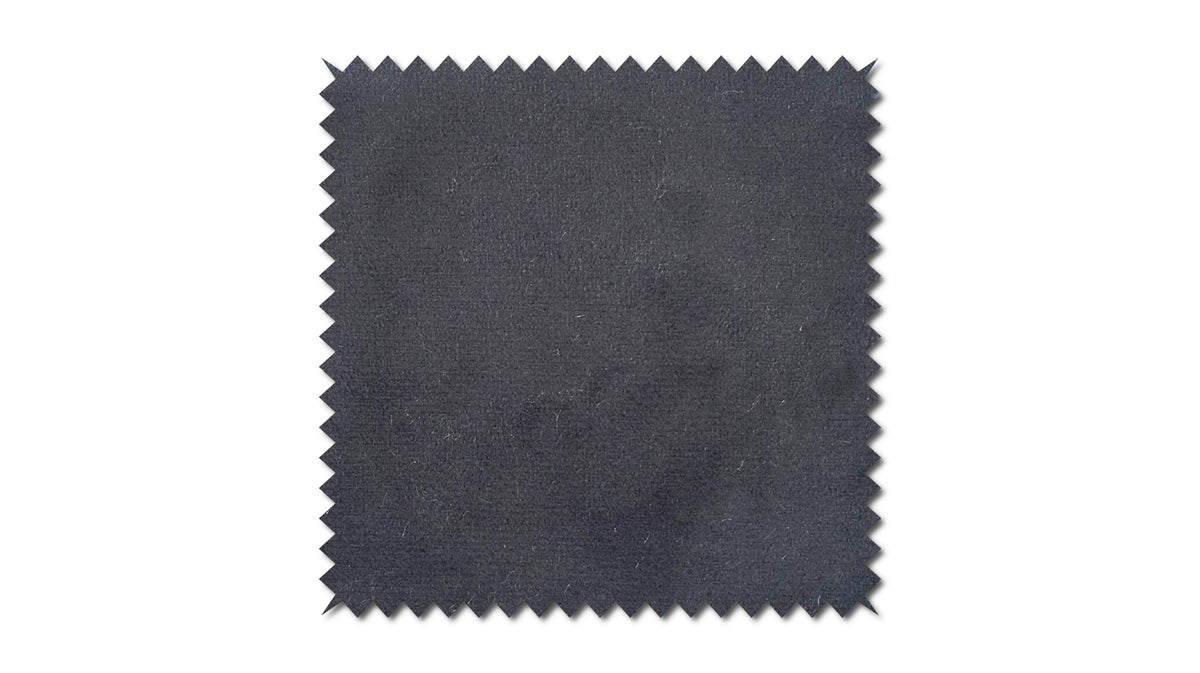 KAWOLA Stoffmuster Velvet grau