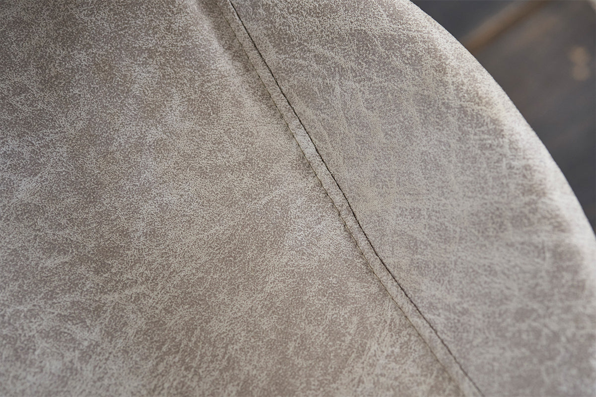 KAWOLA Stuhl "ZAJA Square" Esszimmerstuhl Microfaser creme