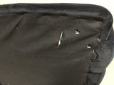 B-Ware KAWOLA Esszimmerstuhl LIMA Drehstuhl Stoff schwarz