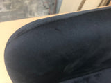 B-Ware KAWOLA Stuhl SALLY Esszimmerstuhl Velvet silber Fuß schwarz