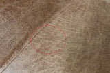 B-Ware KAWOLA Stuhl ZAJA Esszimmerstuhl Microfaser drehbar Vintage cognac