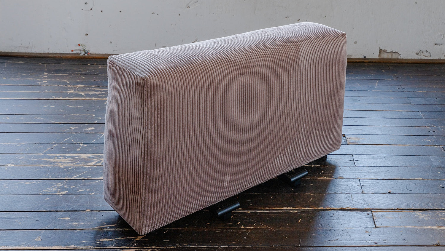 KAWOLA Armlehne / Rückenlehne MIA Cord taupe