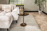 KAWOLA Beistelltisch DARI S Glas gold