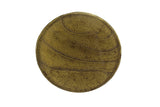 KAWOLA Beistelltisch MOKKA Glas gold