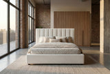 KAWOLA Bett CATTURA Polsterbett Velvet creme