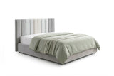 KAWOLA Bett CATTURA Polsterbett Velvet grau