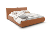 KAWOLA Bett HENRY Polsterbett Cord rost