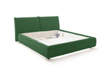 KAWOLA Bett HENRY Polsterbett Cord smaragd