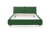 KAWOLA Bett HENRY Polsterbett Cord smaragd
