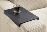 KAWOLA Big Sofa MADELINE Stoff silber