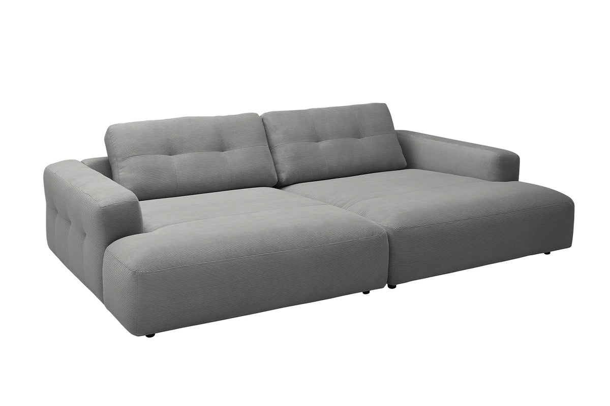 KAWOLA Big Sofa MIKA Feincord anthrazit