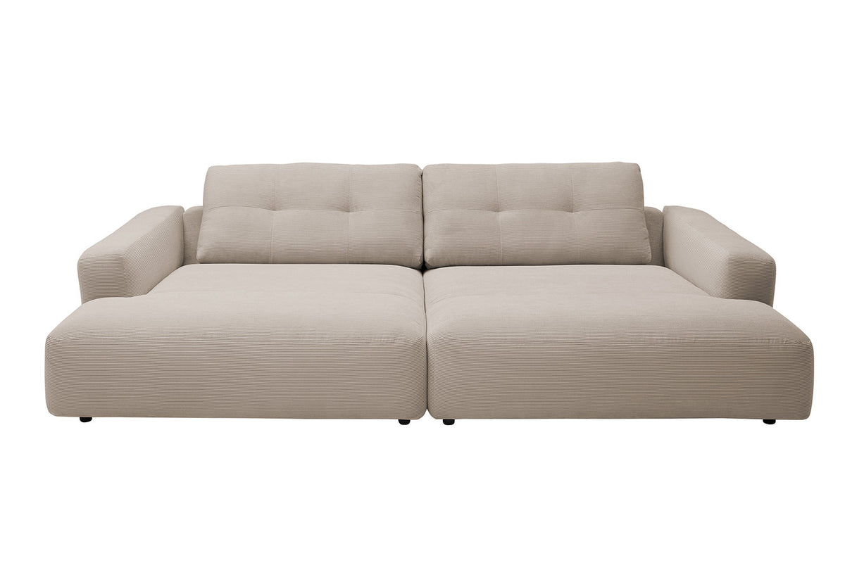 KAWOLA Big Sofa MIKA Feincord beige