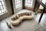 KAWOLA Big Sofa PADANA Stoff beige