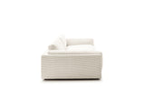 KAWOLA Big Sofa RAINA Cord cremeweiß