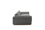 KAWOLA Big Sofa RAINA Cord grau