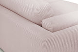 KAWOLA Big Sofa RAINA Cord rosa