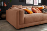KAWOLA Big Sofa RAINA Cord rost