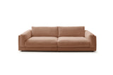 KAWOLA Big Sofa RAINA Cord rost