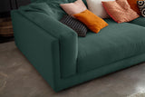 KAWOLA Big Sofa RAINA Cord smaragd