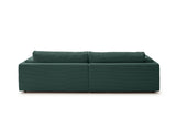 KAWOLA Big Sofa RAINA Cord smaragd