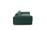 KAWOLA Big Sofa RAINA Cord smaragd