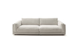 KAWOLA Big Sofa RAINA Cord steingrau