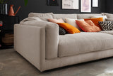 KAWOLA Big Sofa RAINA Cord taupe