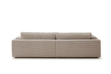 KAWOLA Big Sofa RAINA Cord taupe