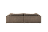 KAWOLA Big Sofa RAINA Leder taupe
