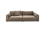 KAWOLA Big Sofa RAINA Leder taupe