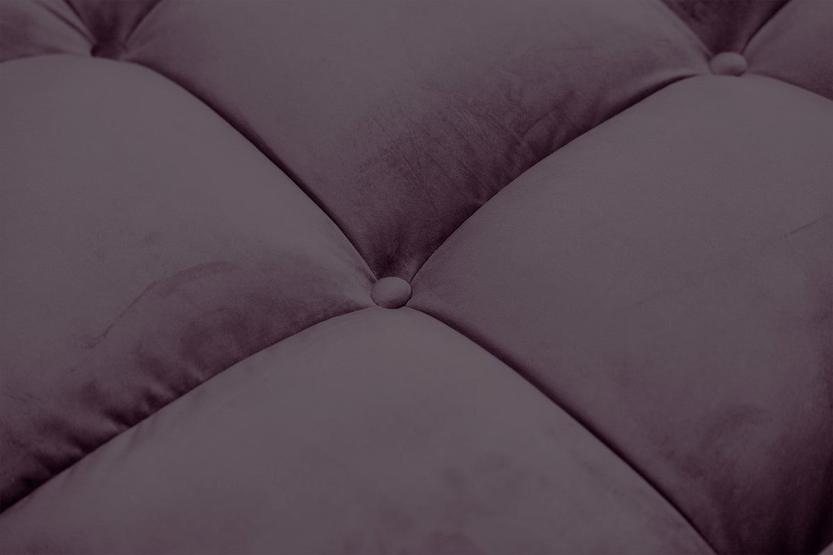 KAWOLA Big Sofa VIVIEN Velvet purple