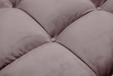 KAWOLA Big Sofa VIVIEN Velvet roségrau