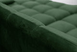KAWOLA Big Sofa VIVIEN Velvet smaragd