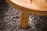 KAWOLA Couchtisch FLORA Set 2-tlg. Mangoholz braun