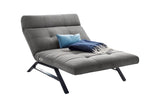 KAWOLA Doppelliege AMERIVA Relaxliege Maxi Velvet grau