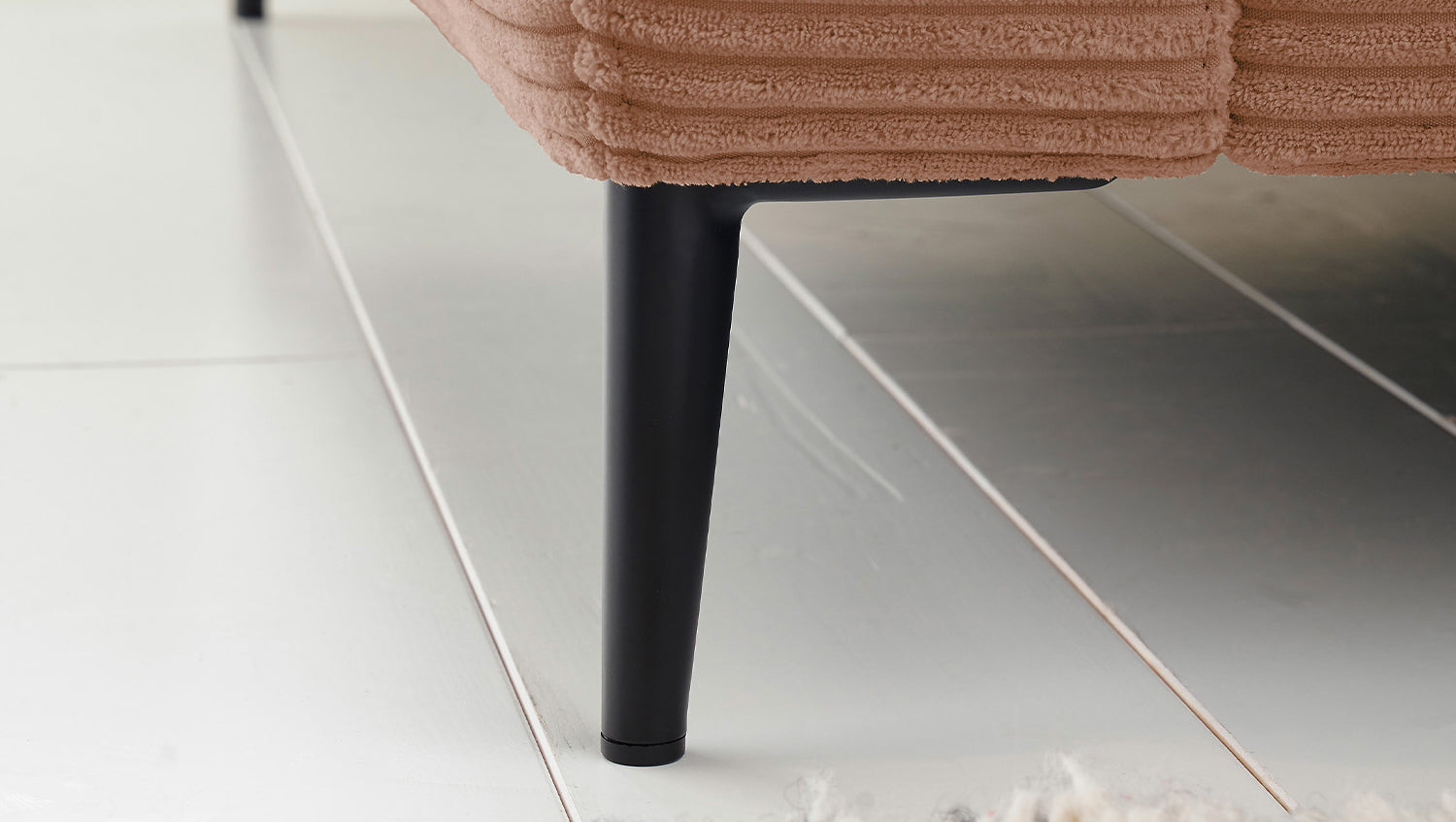 KAWOLA Ecksofa CARA Sofa Cord rost