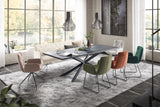 KAWOLA Esszimmerbank CHARME Cord cremeweiß