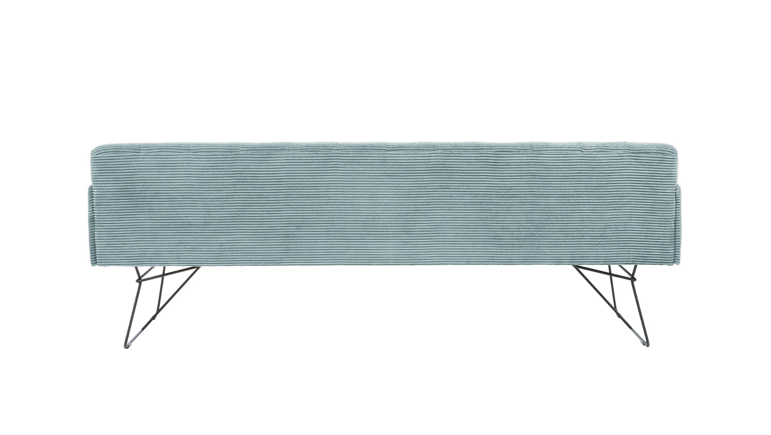 KAWOLA Esszimmerbank CHARME Cord hellblau